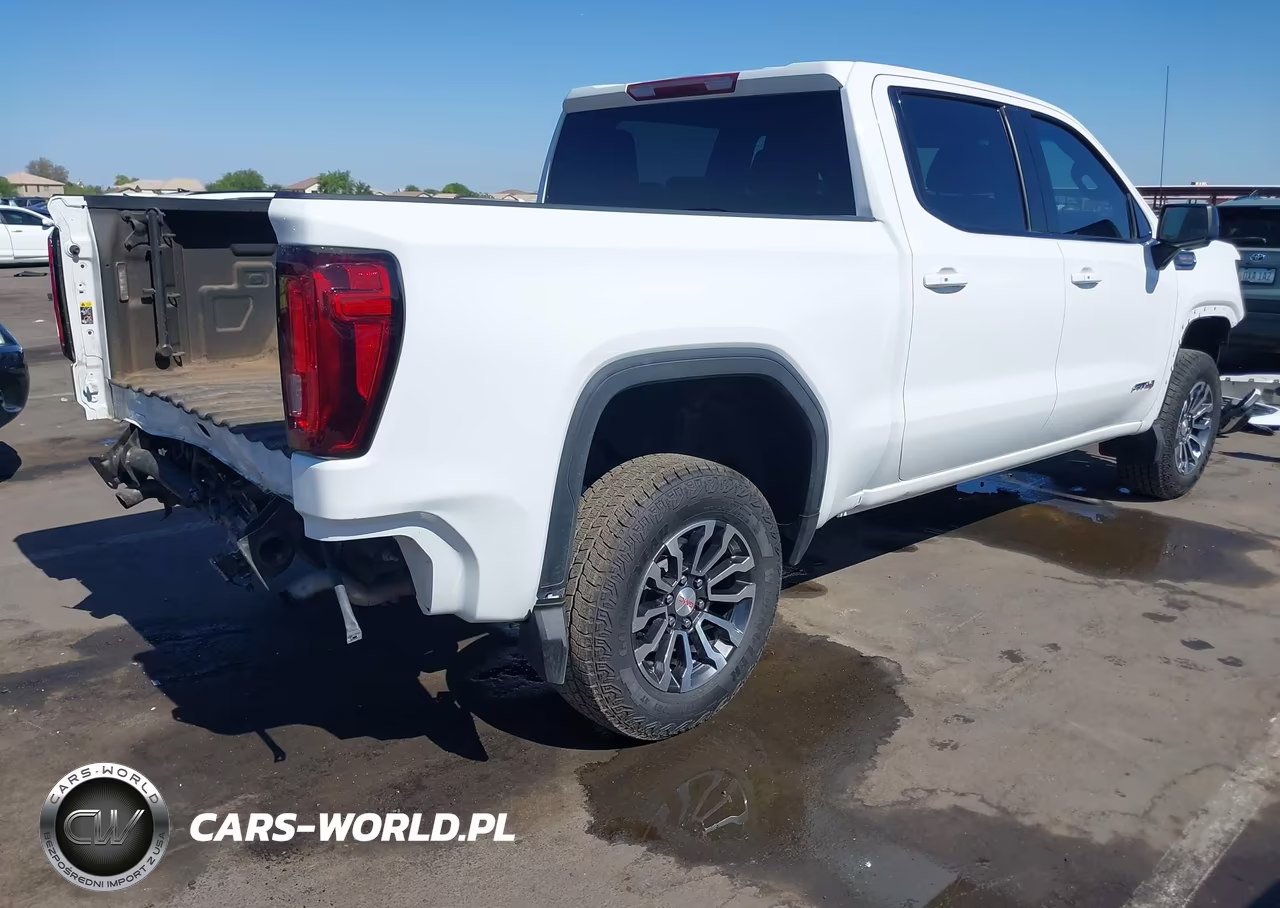 2021 GMC Sierra 1500 4Wd Short Box At4 VIN:3GTP9EEL6MG459670 - 4