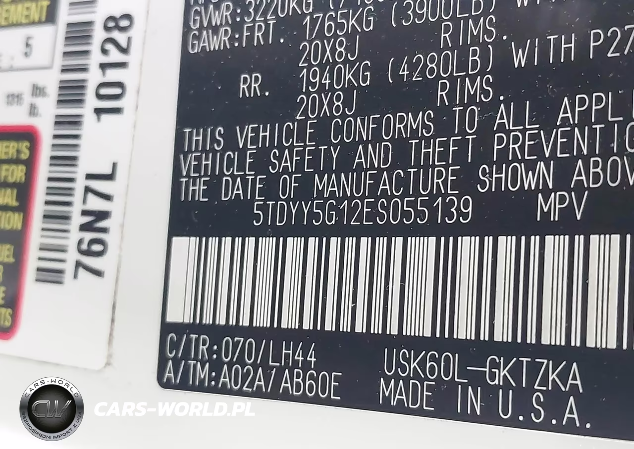2014 Toyota Sequoia Platinum 5.7L V8 VIN:5TDYY5G12ES055139 - 9