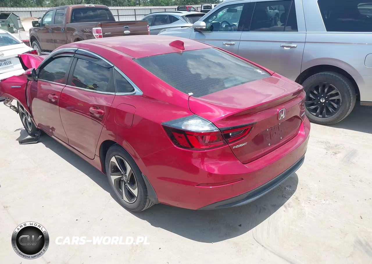 2022 Honda Insight Ex VIN:19XZE4F59NE016649 - 3