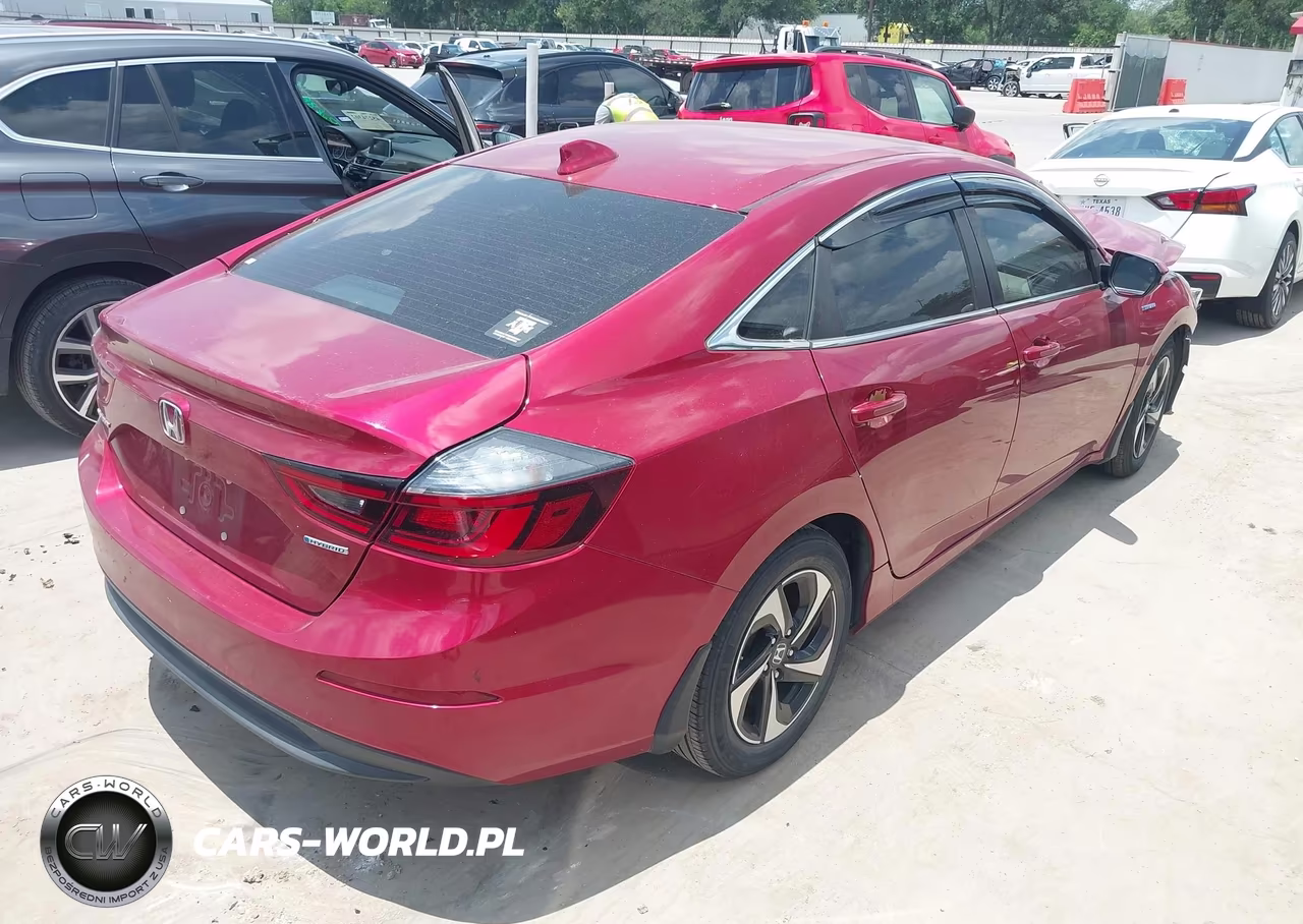 2022 Honda Insight Ex VIN:19XZE4F59NE016649 - 4