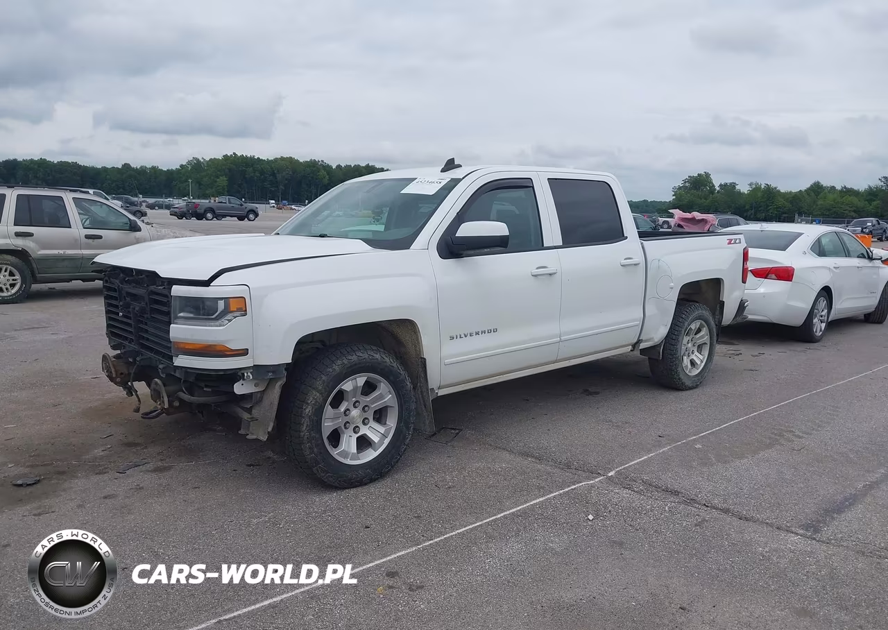 2018 Chevrolet Silverado 1500 2Lt VIN:3GCUKREC6JG119784 - 2