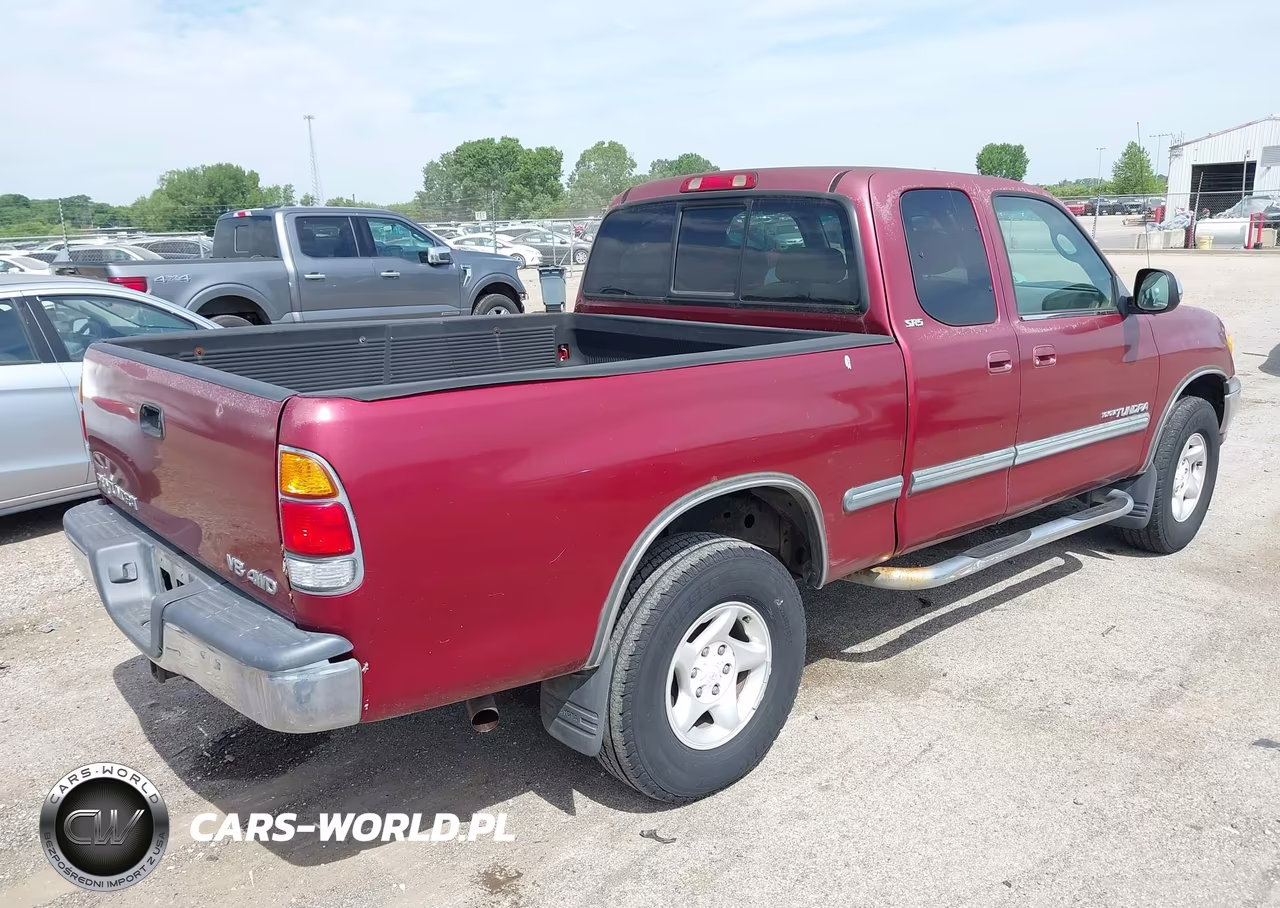 2000 Toyota Tundra Sr5 V8 VIN:5TBBT441XYS006710 - 4