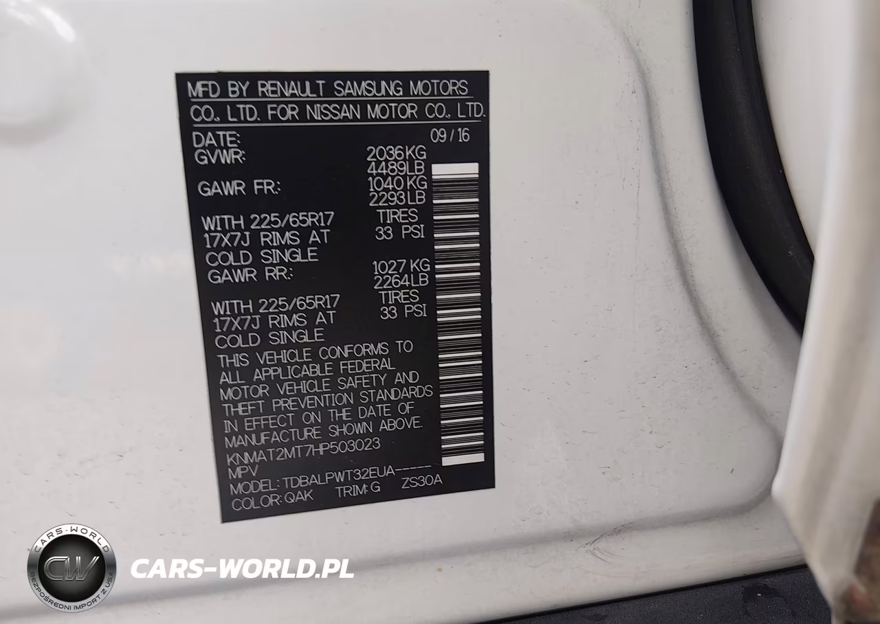 2017 Nissan Rogue S VIN:KNMAT2MT7HP503023 - 9