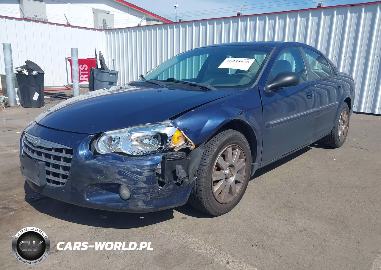 2005 Chrysler Sebring Limited VIN:1C3EL66R05N543417 - 2