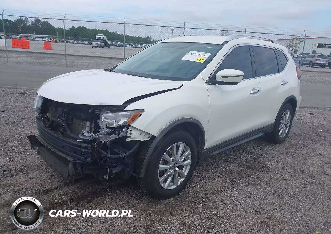 2018 Nissan Rogue Sv VIN:KNMAT2MT6JP606424 - 2