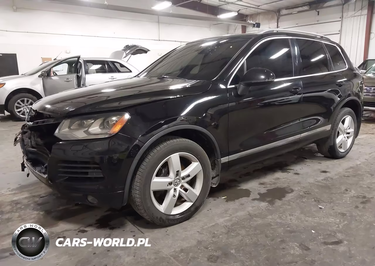 2012 Volkswagen Touareg Tdi Lux VIN:WVGFK9BP3CD003728 - 2