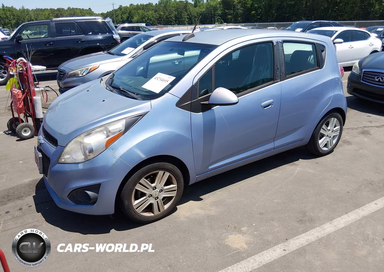 2015 Chevrolet Spark Ls Cvt VIN:KL8CB6S93FC712444 - 2