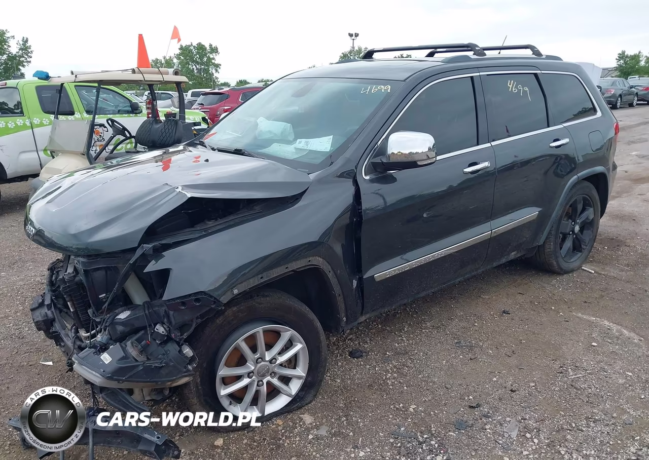 2011 Jeep Grand Cherokee Overland VIN:1J4RR6GT8BC607730 - 2