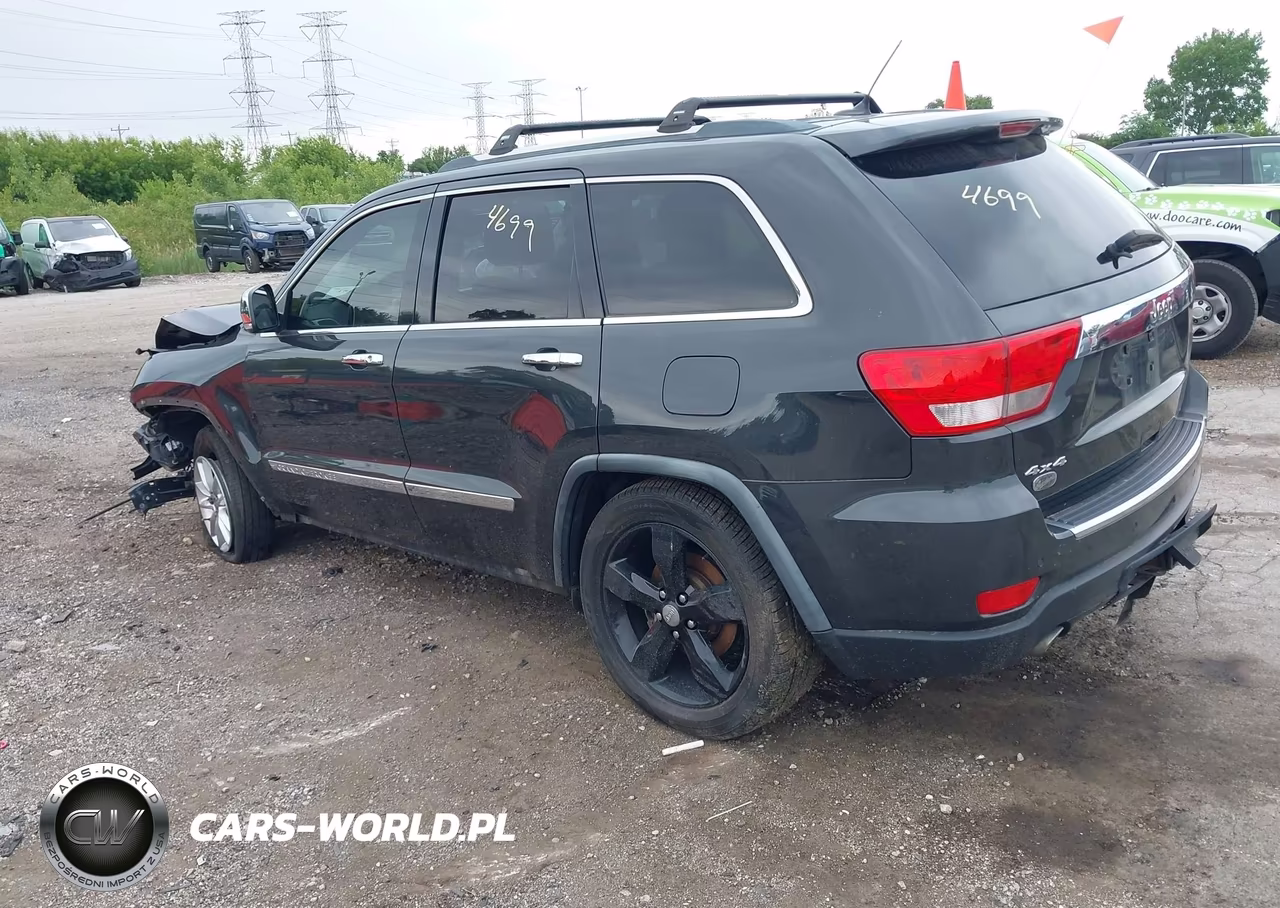 2011 Jeep Grand Cherokee Overland VIN:1J4RR6GT8BC607730 - 3