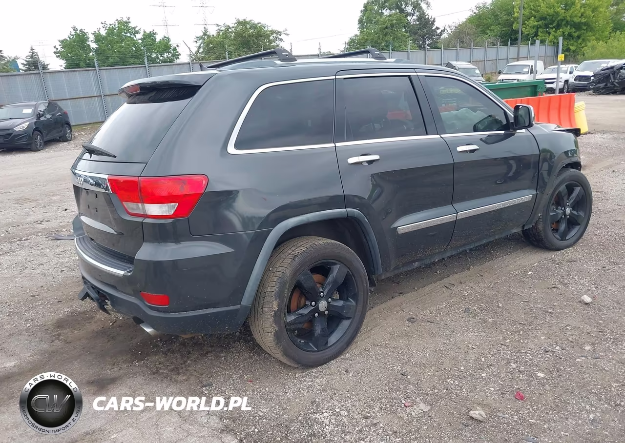 2011 Jeep Grand Cherokee Overland VIN:1J4RR6GT8BC607730 - 4