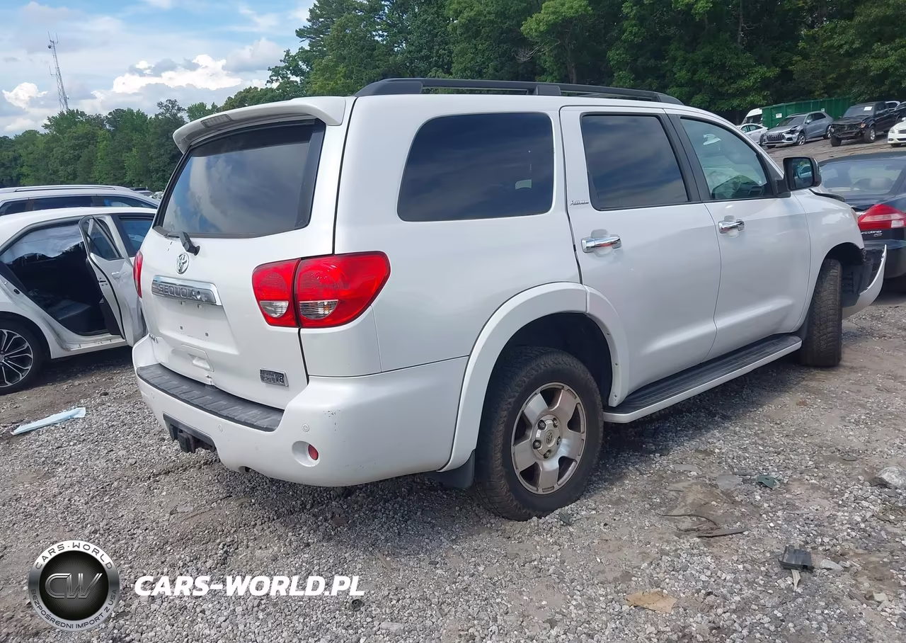 2008 Toyota Sequoia Platinum 5.7L V8 VIN:5TDZY67A08S008982 - 4