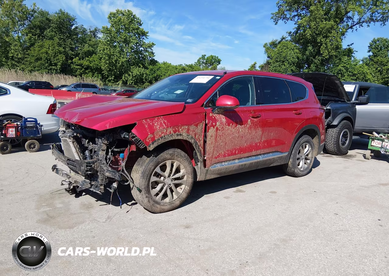 2020 Hyundai Santa Fe Sel VIN:5NMS3CAD7LH268518 - 2