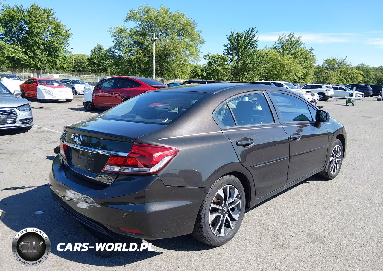 2013 Honda Civic Ex VIN:19XFB2F82DE270325 - 4