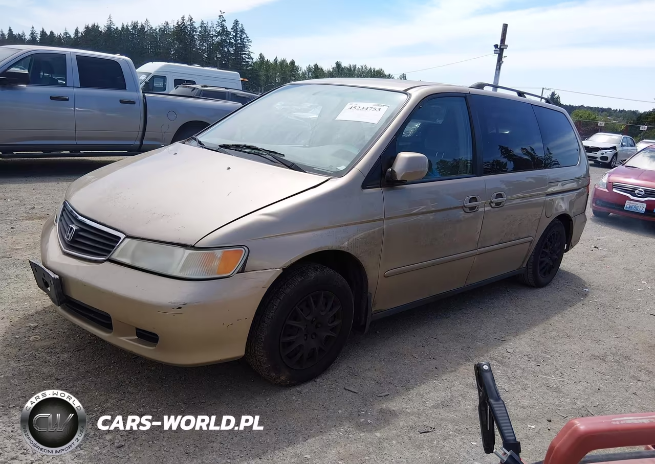 2001 Honda Odyssey Ex VIN:2HKRL18641H009818 - 2