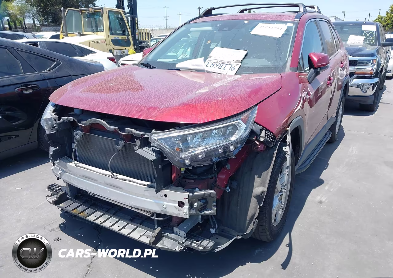 2020 Toyota Rav4 Xle VIN:2T3W1RFV1LW075496 - 2