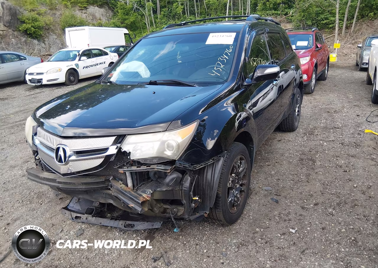2007 Acura Mdx VIN:2HNYD28277H509348 - 2
