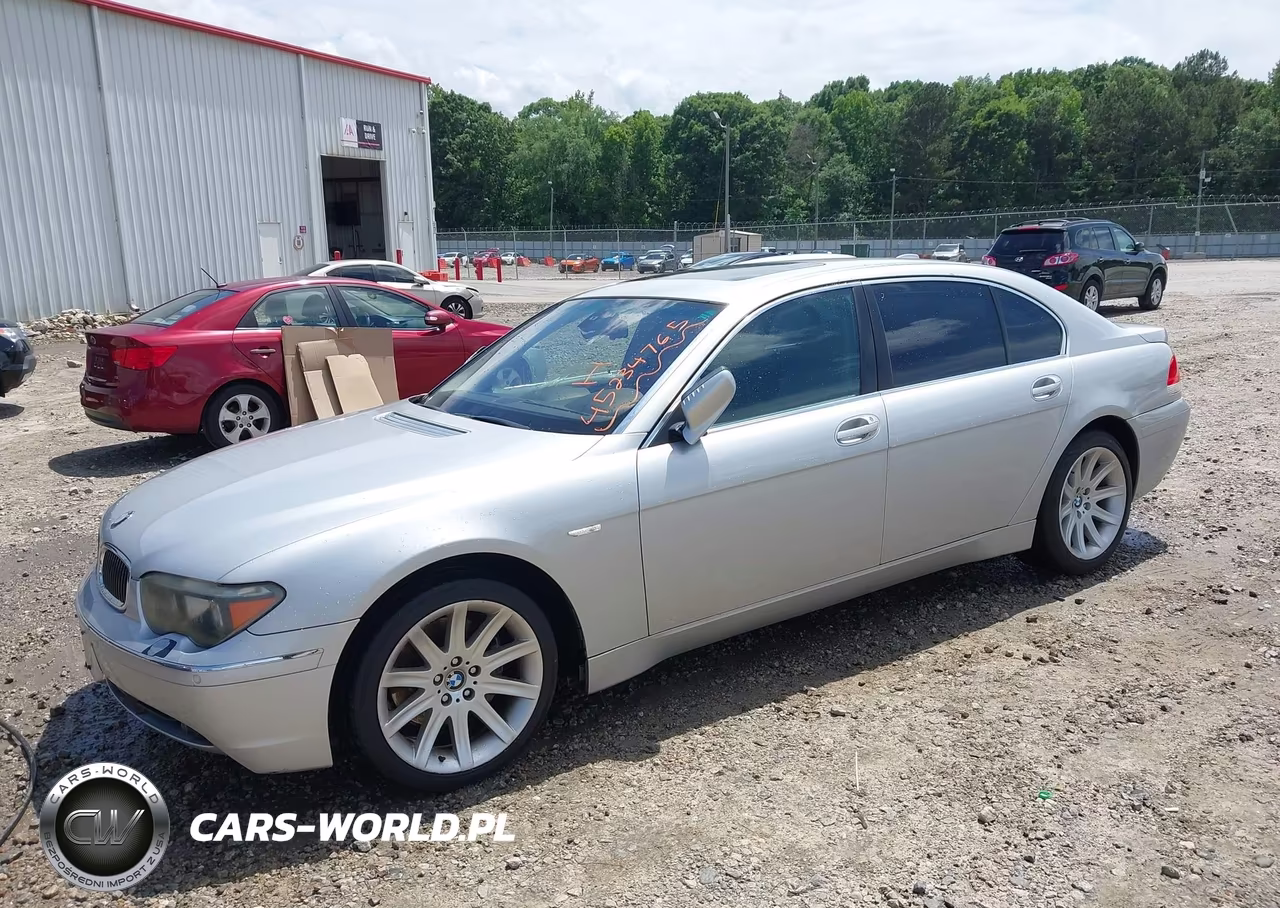 2005 BMW 745Li VIN:WBAGN63525DS59015 - 2