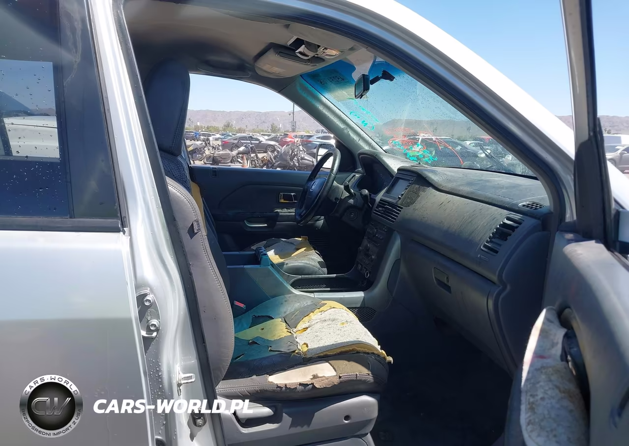 2004 Honda Pilot Ex-L VIN:2HKYF187X4H587728 - 5