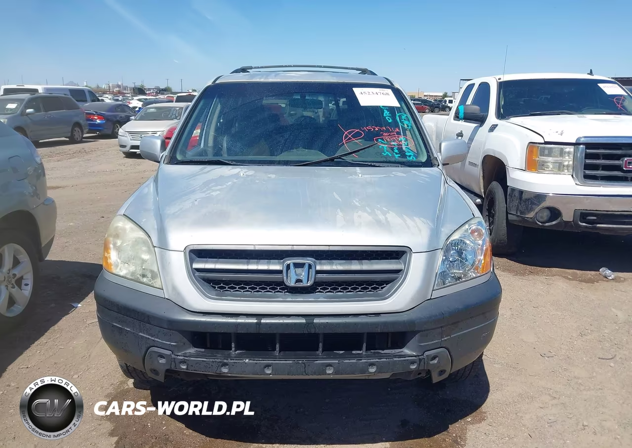 2004 Honda Pilot Ex-L VIN:2HKYF187X4H587728 - 6