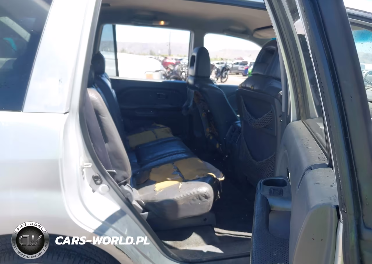 2004 Honda Pilot Ex-L VIN:2HKYF187X4H587728 - 8