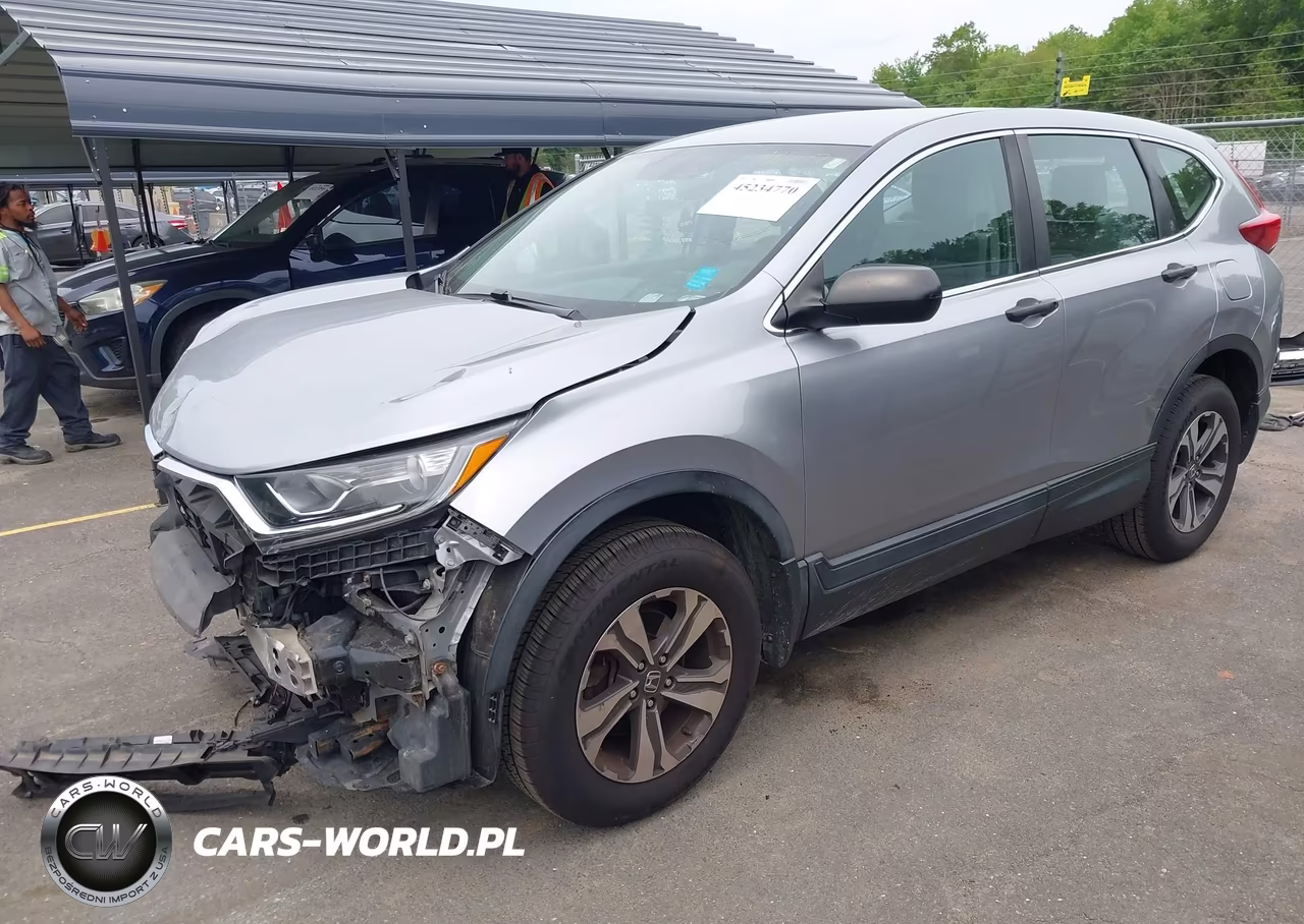 2017 Honda Cr-V Lx VIN:2HKRW6H36HH224444 - 2