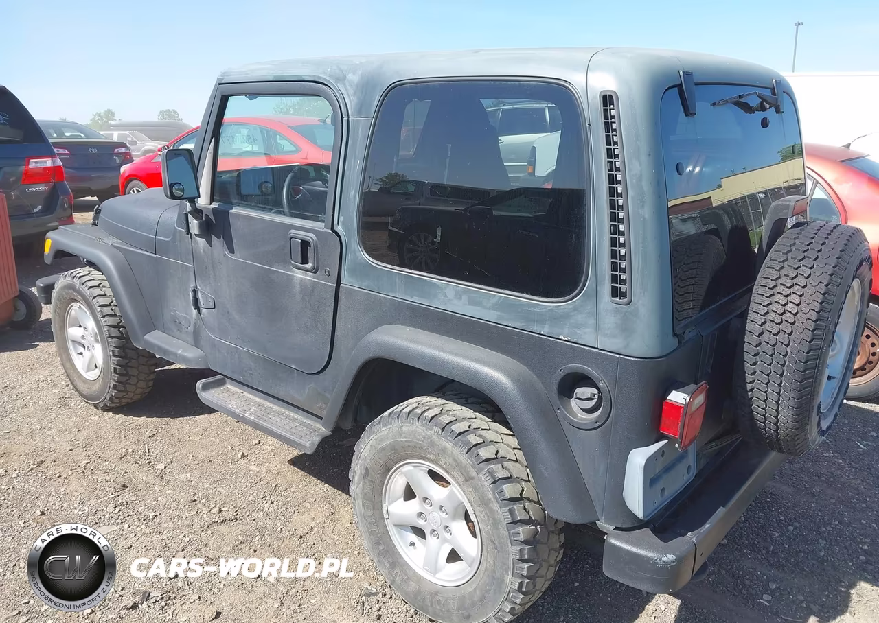 2000 Jeep Wrangler Sport VIN:1J4FA49S1YP804713 - 3
