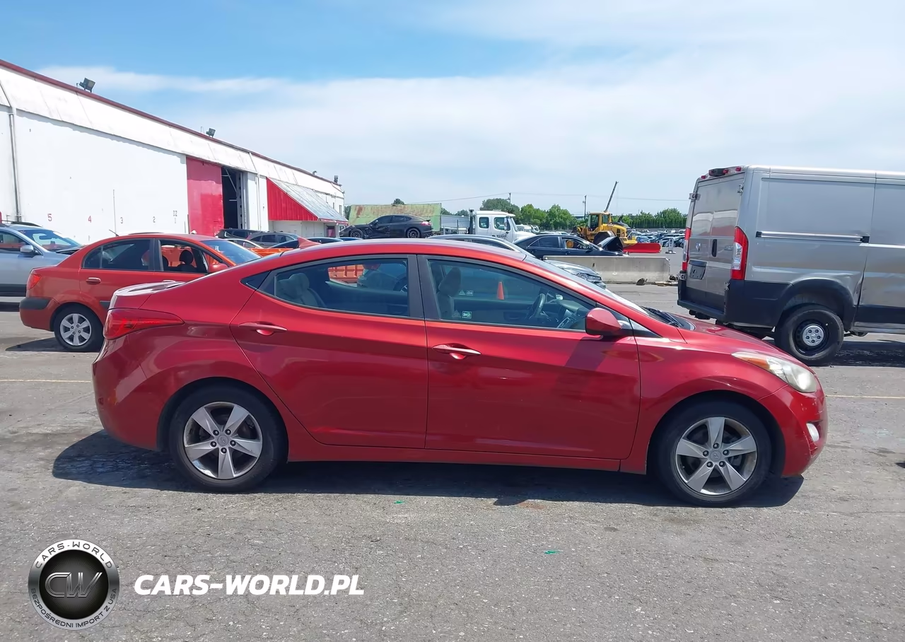 2013 Hyundai Elantra Gls VIN:KMHDH4AEXDU493059 - 13