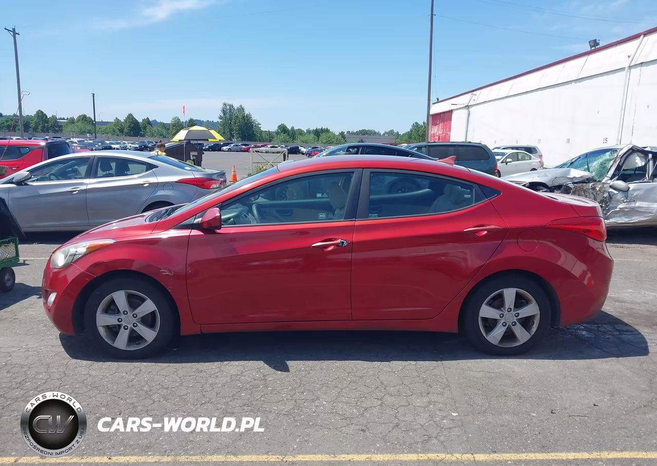 2013 Hyundai Elantra Gls VIN:KMHDH4AEXDU493059 - 14