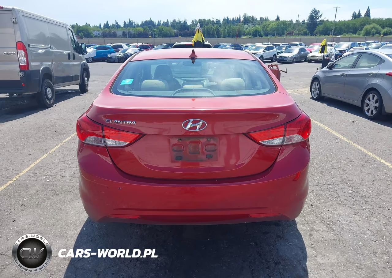 2013 Hyundai Elantra Gls VIN:KMHDH4AEXDU493059 - 16