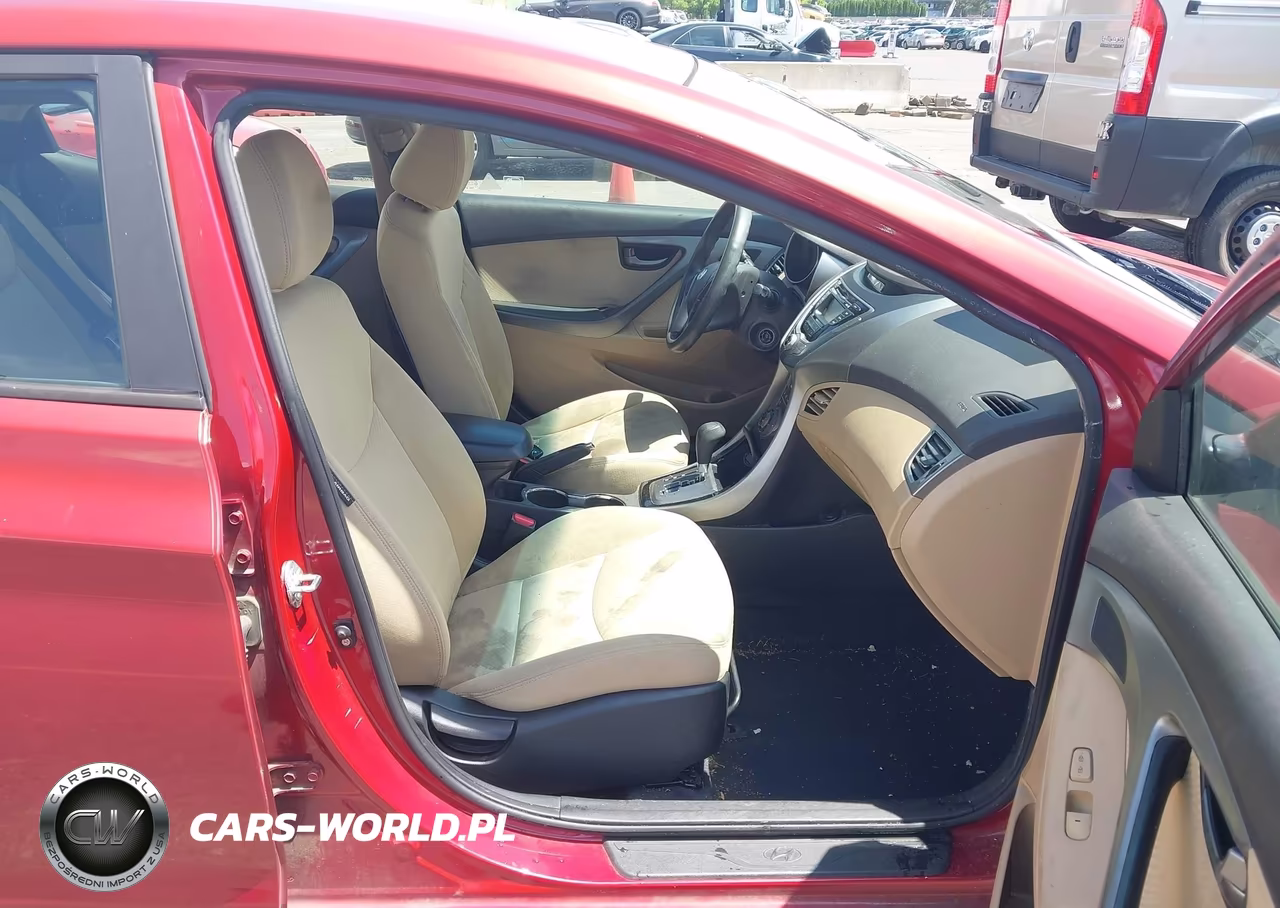 2013 Hyundai Elantra Gls VIN:KMHDH4AEXDU493059 - 5