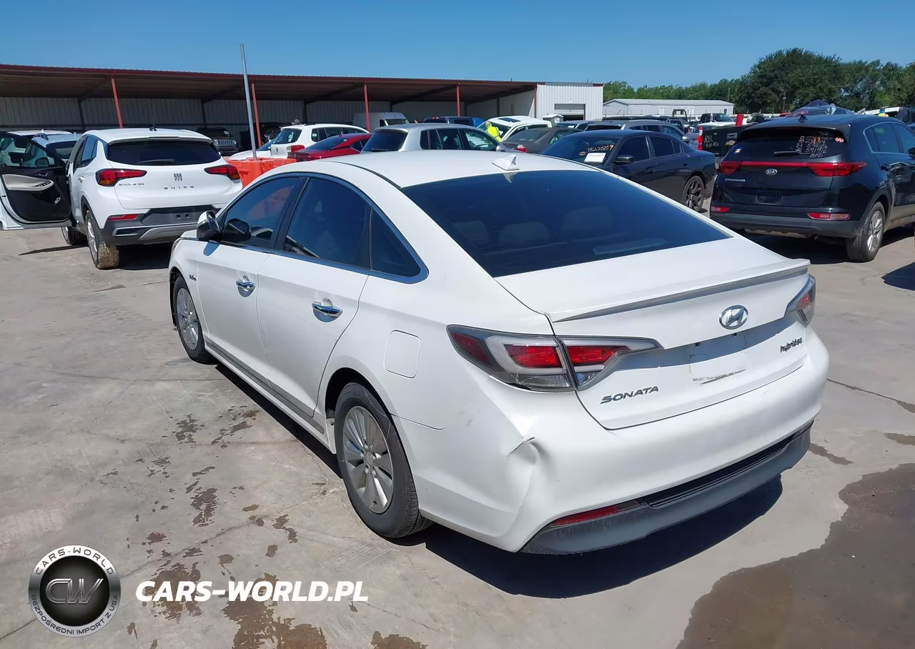 2016 Hyundai Sonata Hybrid Se VIN:KMHE24L17GA012755 - 3