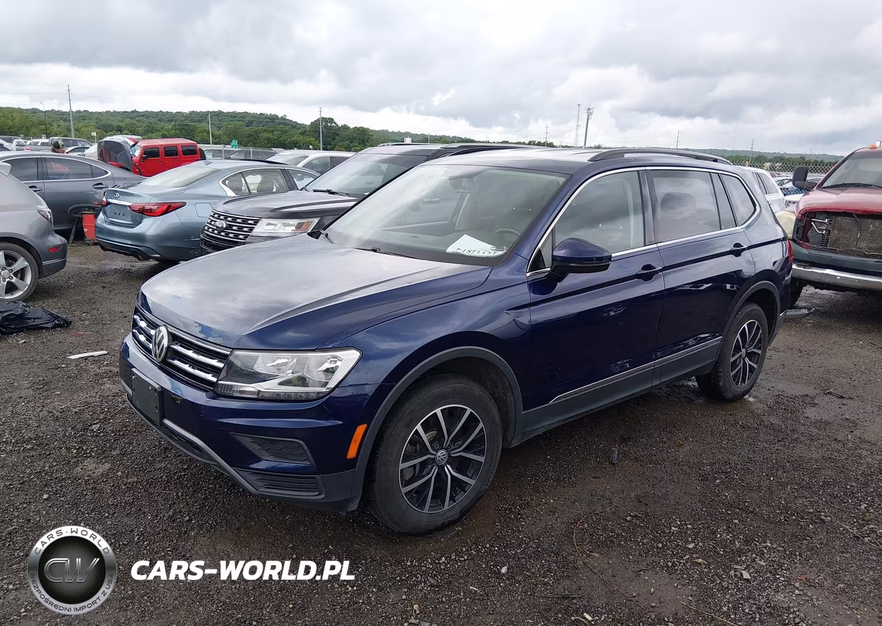 2021 Volkswagen Tiguan 2.0T Se-2.0T Se R-Line Black-2.0T Sel VIN:3VV3B7AX7MM088674 - 2