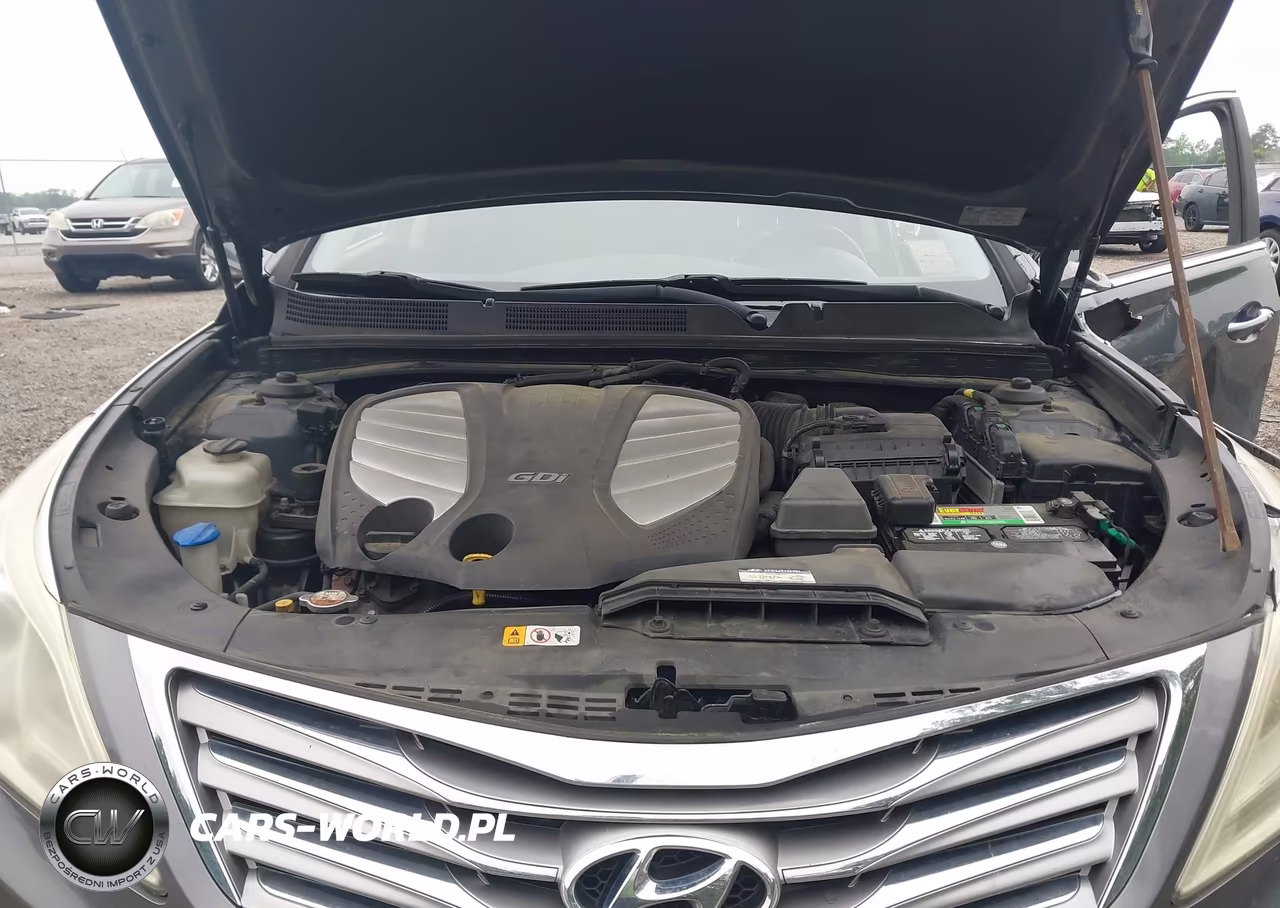 2012 Hyundai Azera VIN:KMHFH4JGXCA125958 - 10