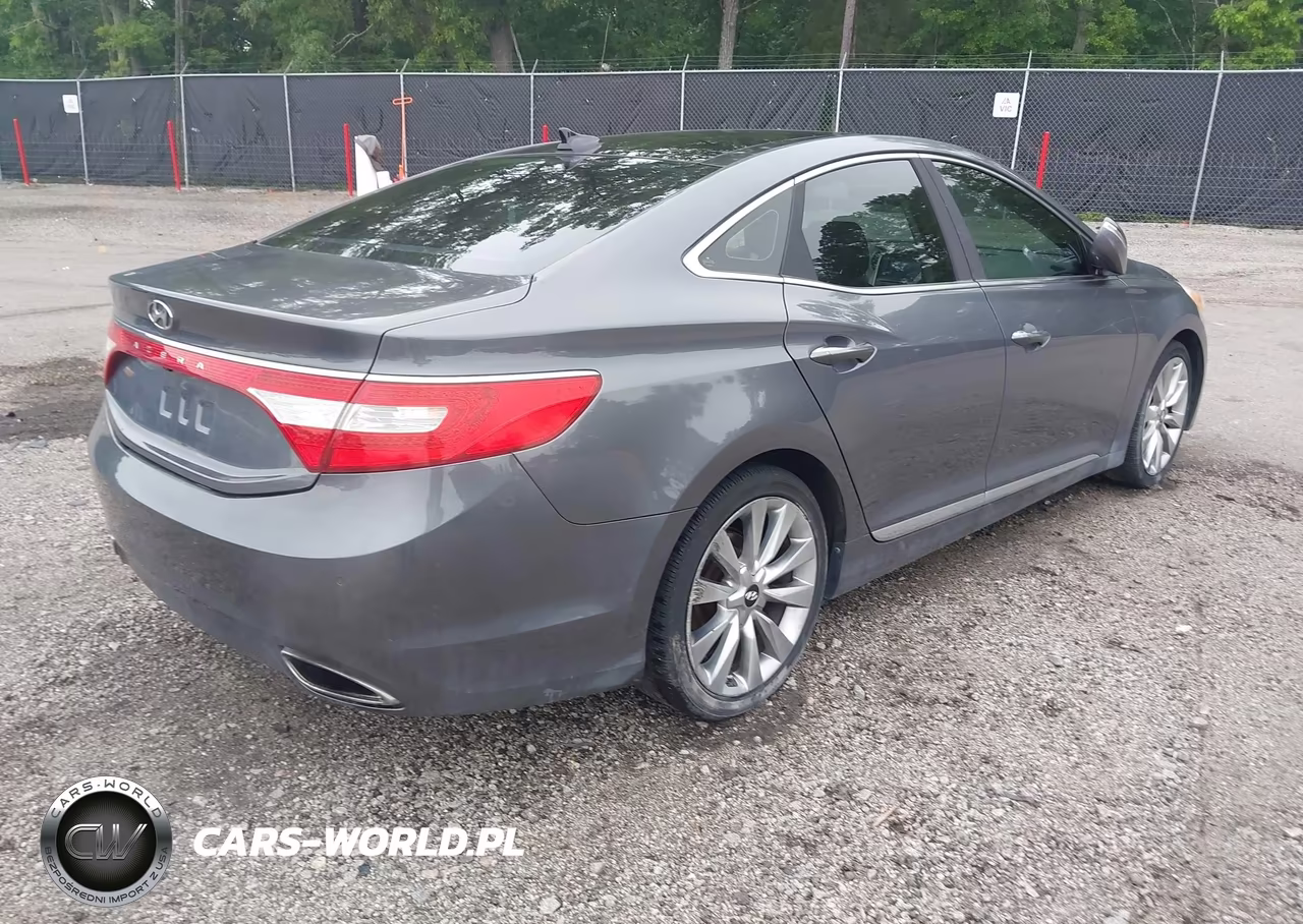 2012 Hyundai Azera VIN:KMHFH4JGXCA125958 - 4