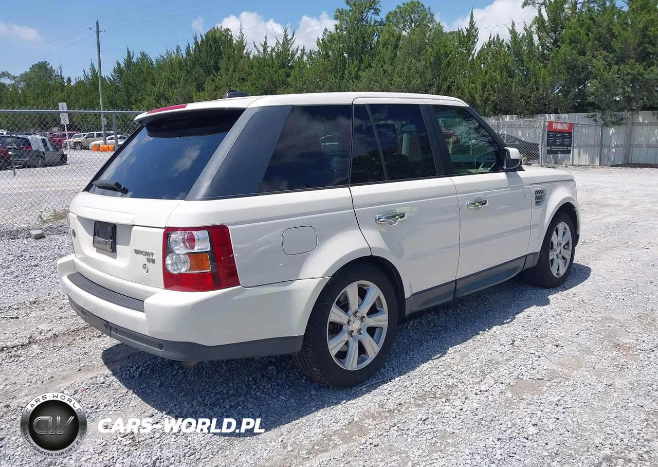 2008 Land Rover Range Rover Sport Hse VIN:SALSK25478A149305 - 4