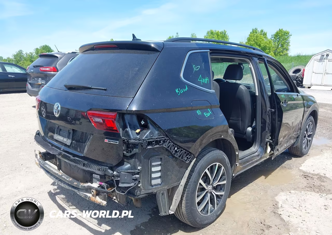 2021 Volkswagen Tiguan 2.0T Se-2.0T Se R-Line Black-2.0T Sel VIN:3VV2B7AX0MM047637 - 4