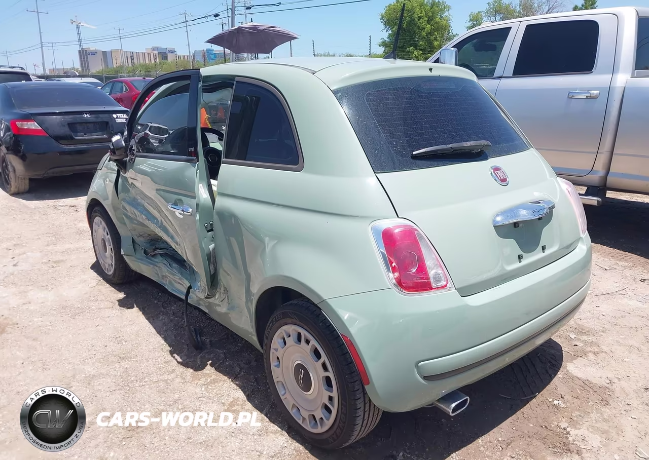2015 Fiat 500 Pop VIN:3C3CFFARXFT534375 - 3