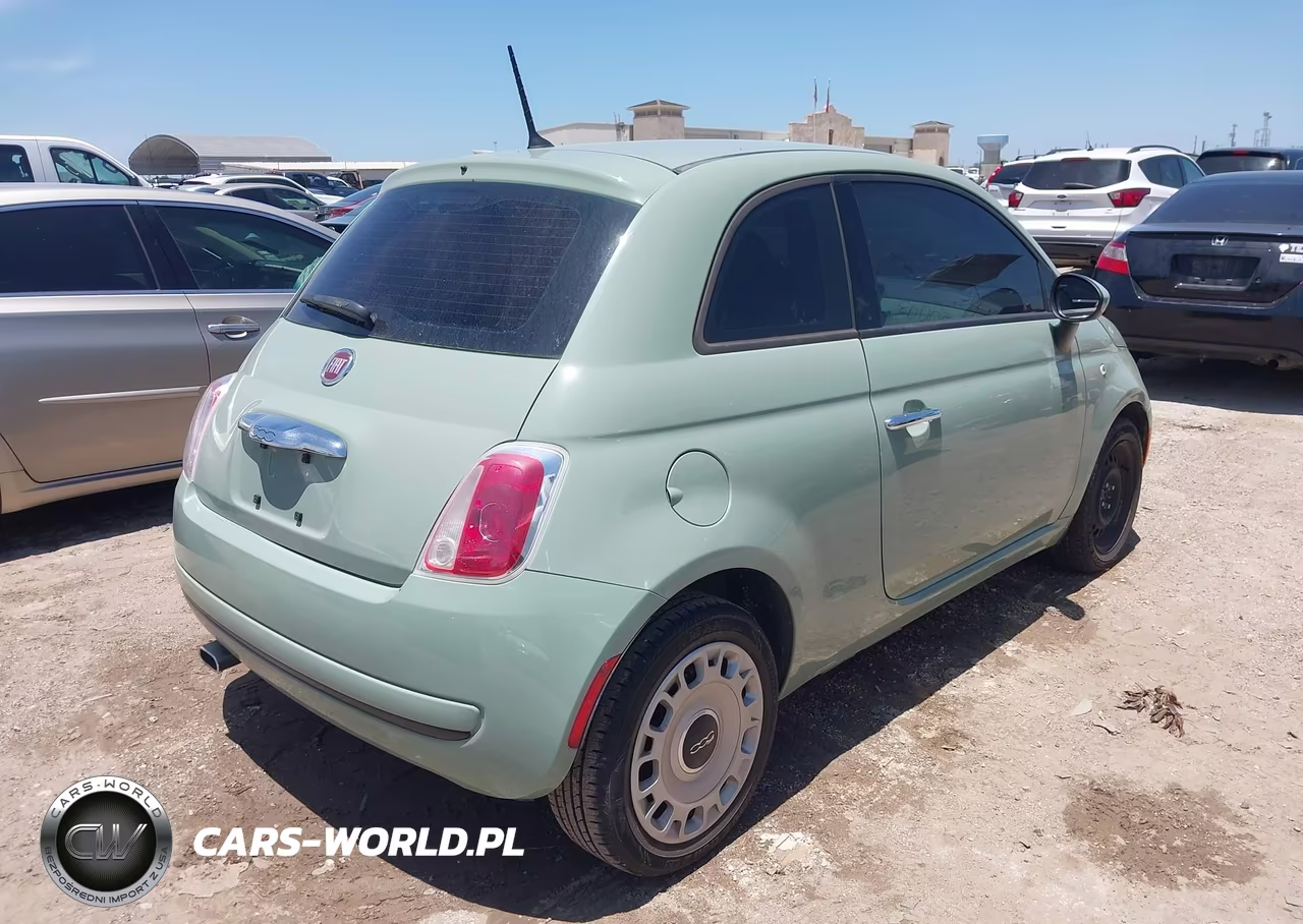 2015 Fiat 500 Pop VIN:3C3CFFARXFT534375 - 4