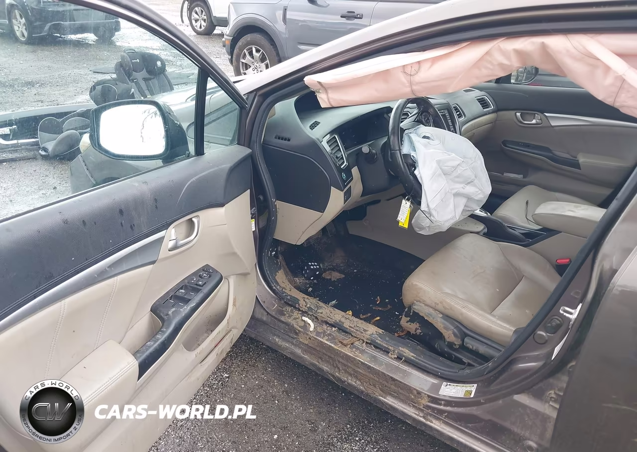 2013 Honda Civic Ex-L VIN:2HGFB2F9XDH526242 - 14