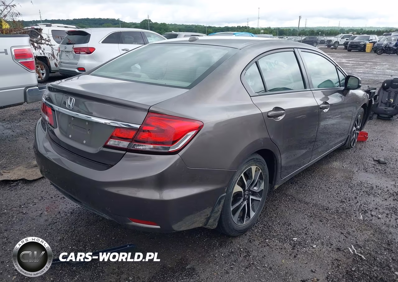 2013 Honda Civic Ex-L VIN:2HGFB2F9XDH526242 - 4