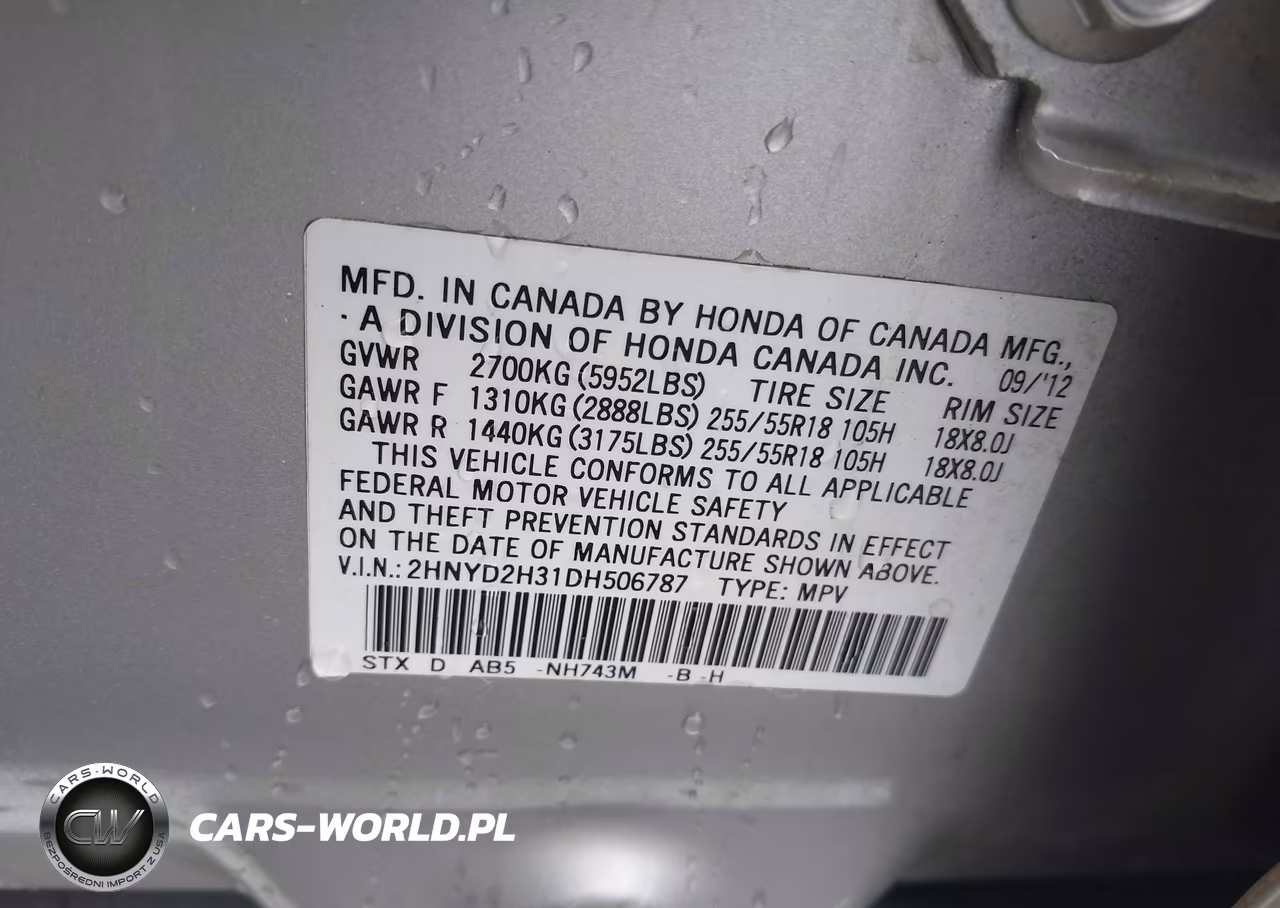 2013 Acura Mdx Technology Package VIN:2HNYD2H31DH506787 - 9
