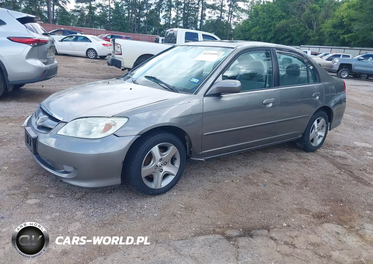 2005 Honda Civic Ex VIN:2HGES267X5H516807 - 2