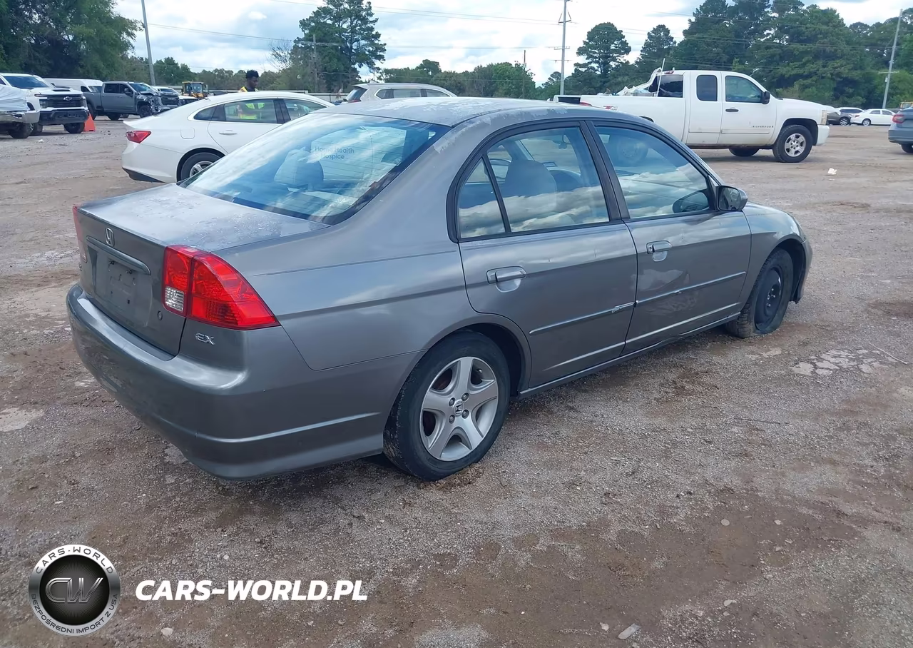 2005 Honda Civic Ex VIN:2HGES267X5H516807 - 4