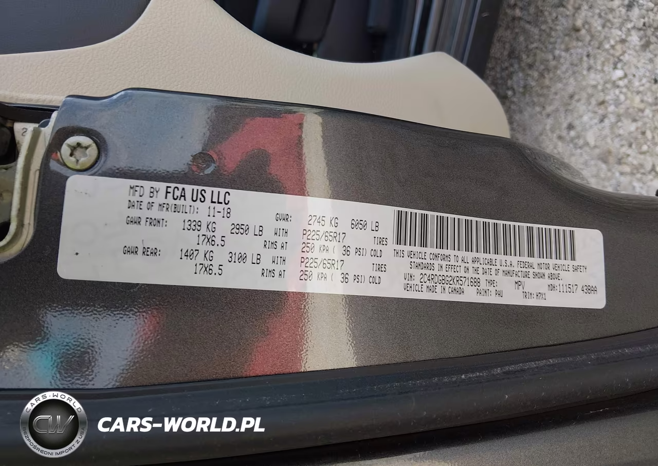 2019 Dodge Grand Caravan Se VIN:2C4RDGBG2KR571688 - 9