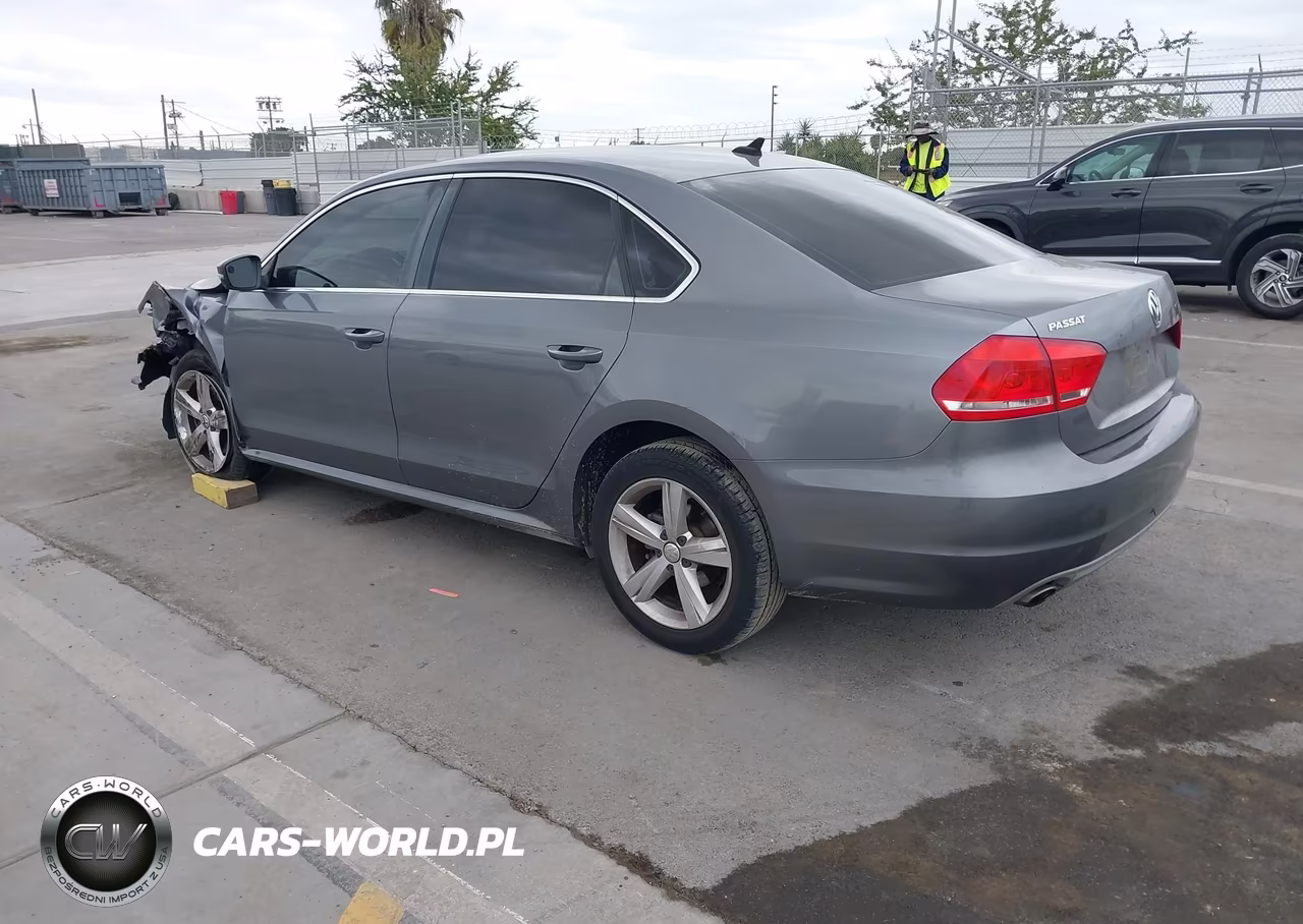 2013 Volkswagen Passat 2.5L Se VIN:1VWBP7A3XDC047673 - 3