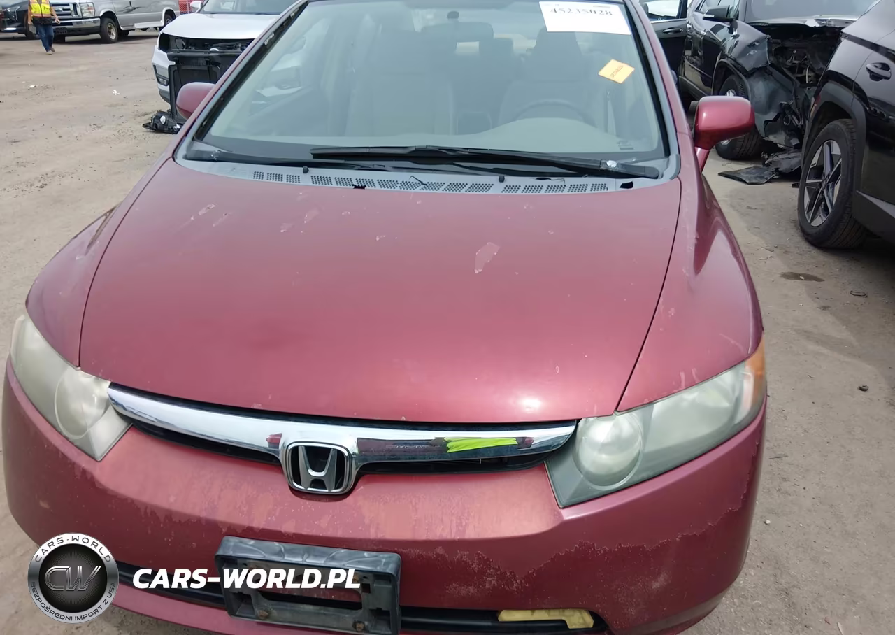 2008 Honda Civic Lx VIN:1HGFA16508L087345 - 12