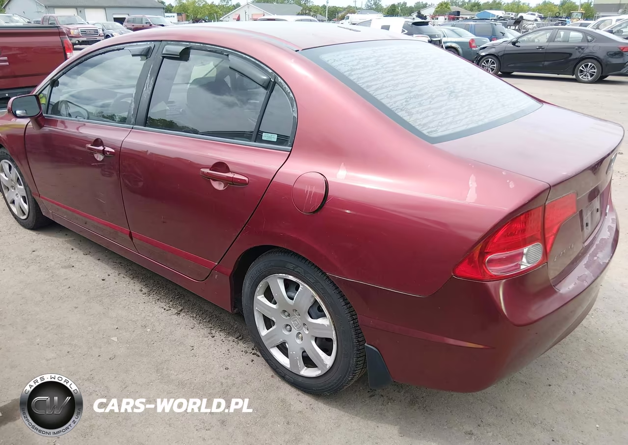 2008 Honda Civic Lx VIN:1HGFA16508L087345 - 3
