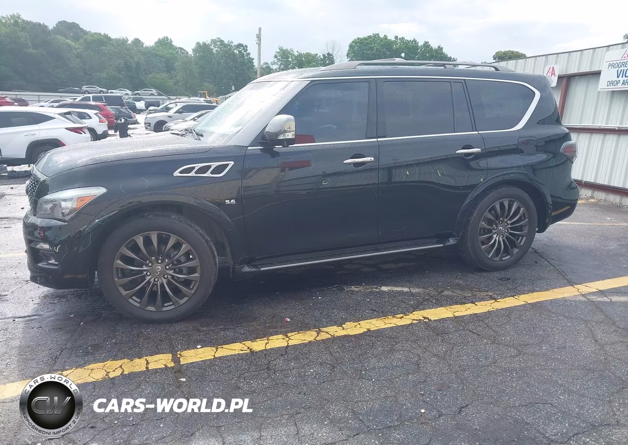 2016 Infiniti Qx80 Limited VIN:JN8AZ2NE3G9125921 - 2