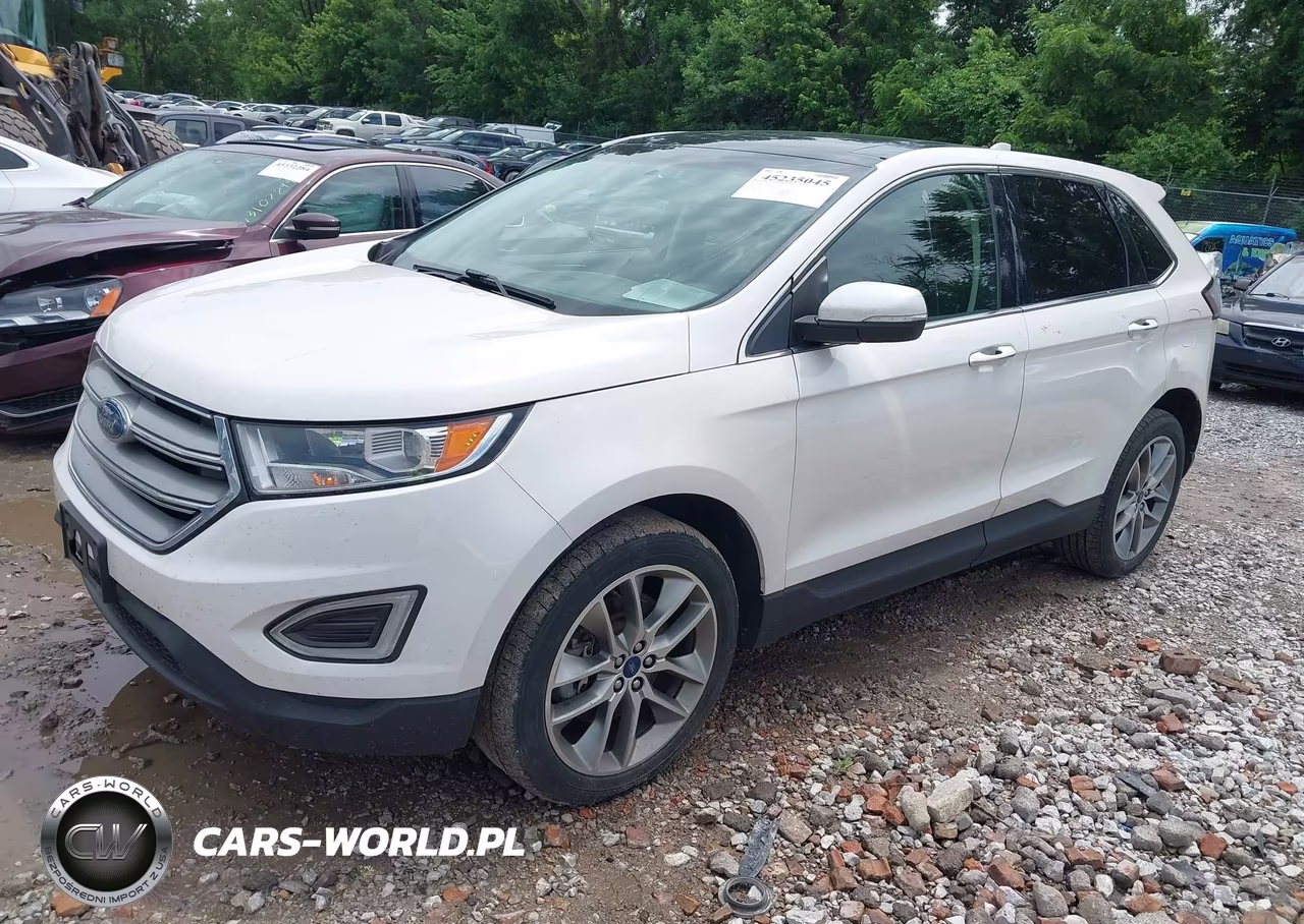 2016 Ford Edge Titanium VIN:2FMPK4K93GBC20135 - 2