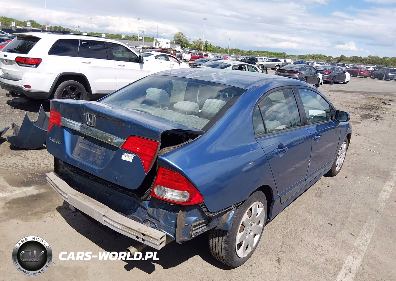 2011 Honda Civic Lx VIN:2HGFA1F59BH528619 - 4